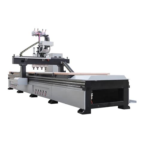 Double Platform MDF And Plywood Board Cutting CNC Router .